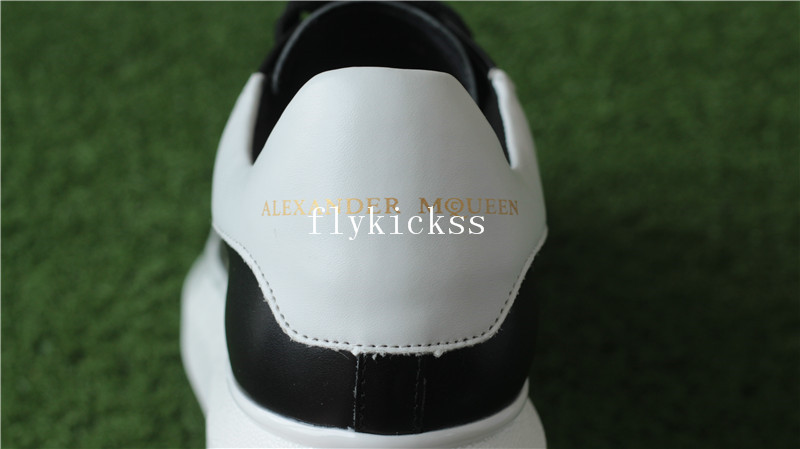 Alexander McQueen Oversized Sneaker Black White